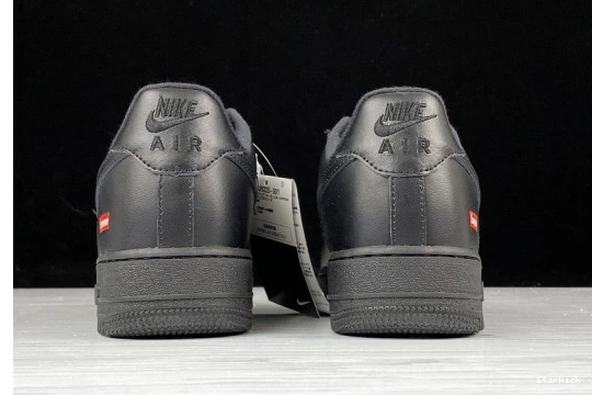 Low  Air 1 CU9225-001 Supreme Black Force Nike  0813
